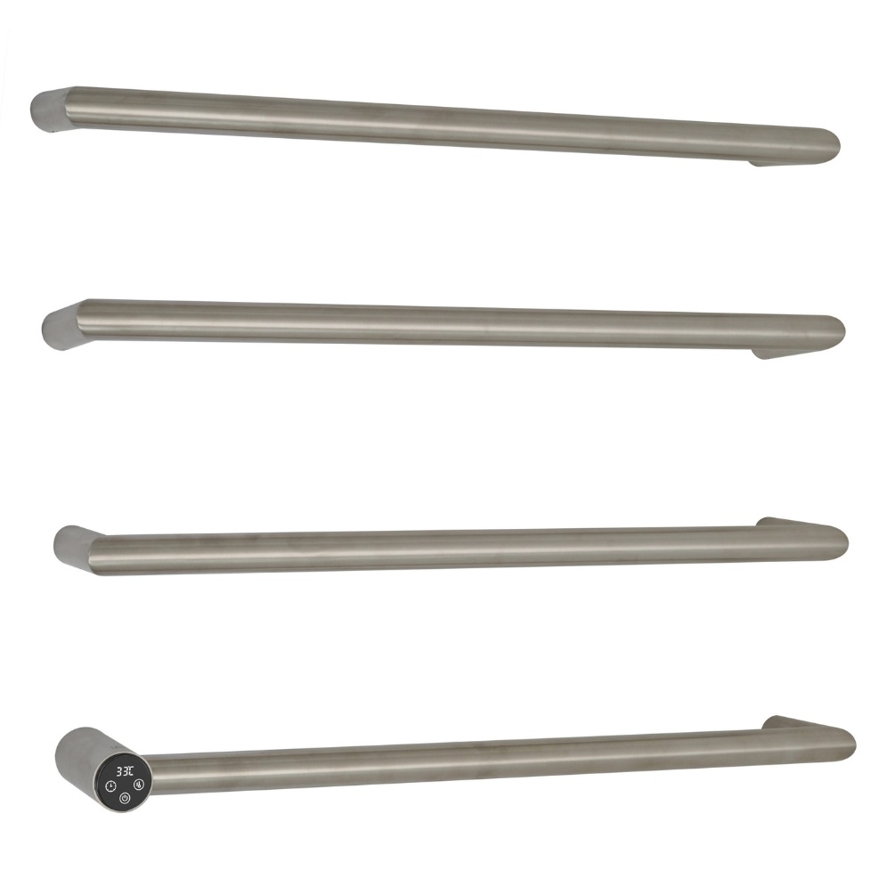 JTP Obi Stainless Steel 600mm x 485mm Electric Designer Towel Radiator Cut Out